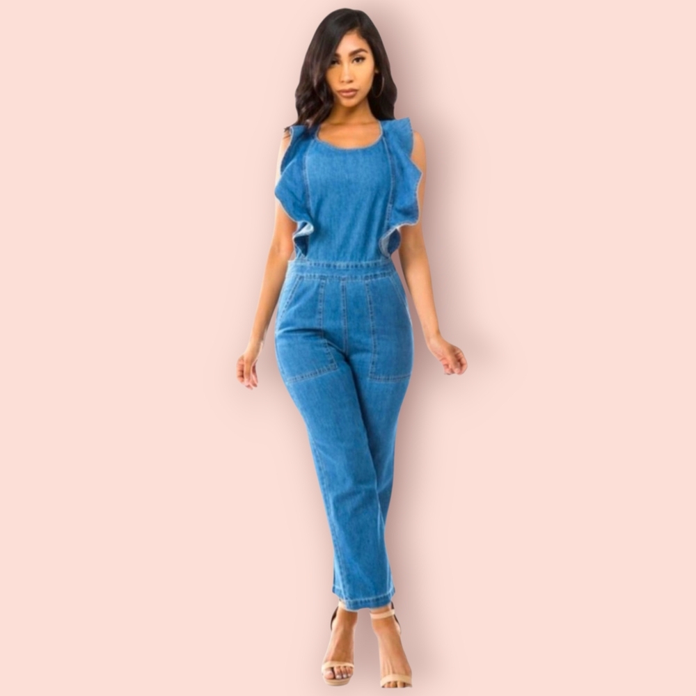 One piece pants jumpsuit